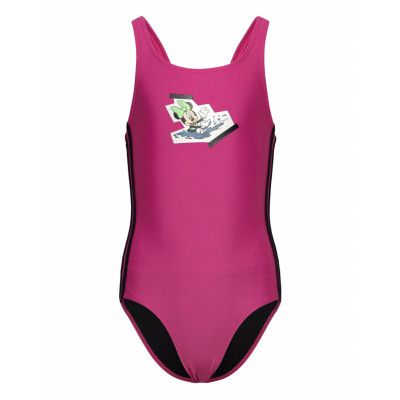 Dy Min 3S Suit Sport Swimsuits Rosa Adidas Sportswear