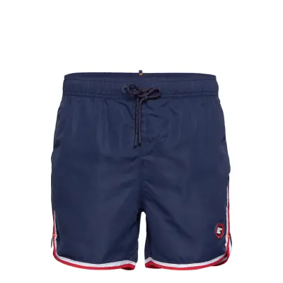 Echo Surf Racer Swim Short Badshorts Blå Superdry