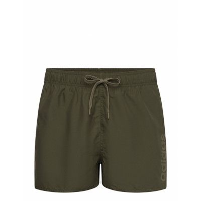 Adidas Sportswear Essentials Logo Clx Shorts Very Short Length Khaki Green