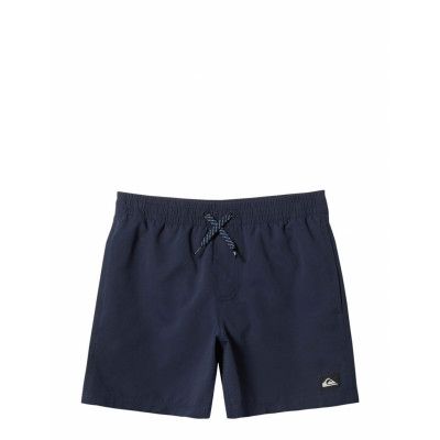 Quiksilver Everyday Solid Volley Yth 14 Marinblå