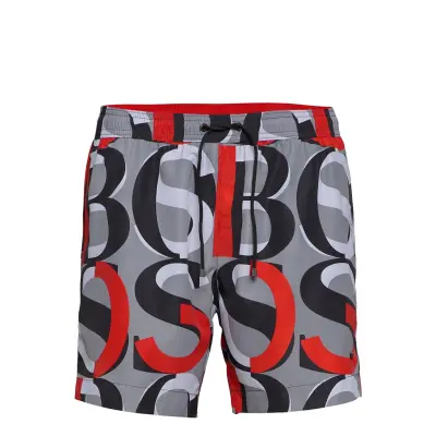 Fanfin Badshorts Röd BOSS