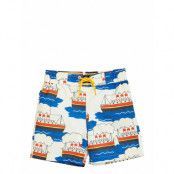 Ferry Aop Swim Shorts *Villkorat Erbjudande Badshorts Multi/mönstrad Mini Rodini