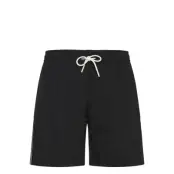 FILA Lerici Loose Heritage Tape Beach Shorts - Black - M