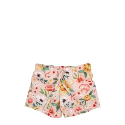 Filibabba Orla – Badeshorts 1-2 År – Ocean Blossom Rosa