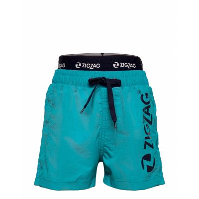 Fos Boys Boardshorts Badshorts Blå ZigZag