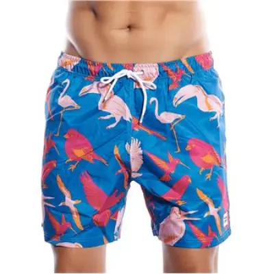 Frank Dandy Birds Bermuda Swim Shorts * Fri Frakt * * Kampanj *