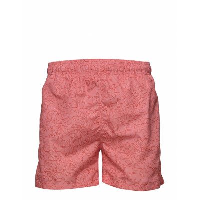 Full Bloom Outline Swim Shorts C.F. Badshorts Rosa GANT