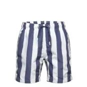 Gant Block Stripe Swim Shorts - Blue - 98-104
