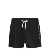 GANT Lightweight Swim Shorts - Black - XXL