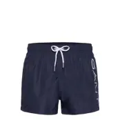 GANT Lightweight Swim Shorts - Navy - L