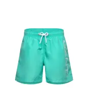 Gant Logo Lightweight Swim Shorts - Blue - 170