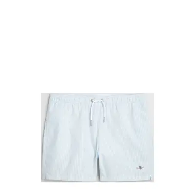 GANT Seersucker Swim Shorts Blå