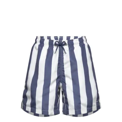 GANT Striped Swim Shorts - Blue - 170