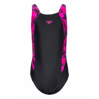 Speedo Girls Hyperboom Splice Muscleback Svart