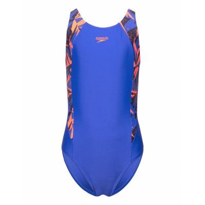 Speedo Girls Hyperboom Splice Muscleback Blå