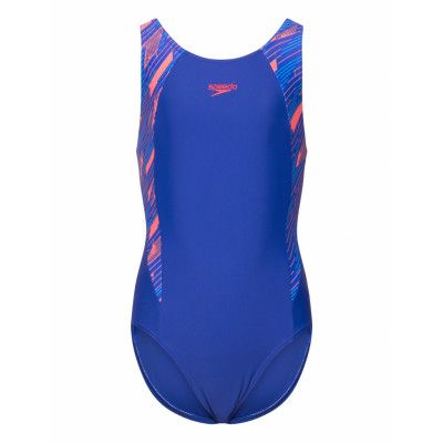 Speedo Girls Hyperboom Splice Muscleback Blå