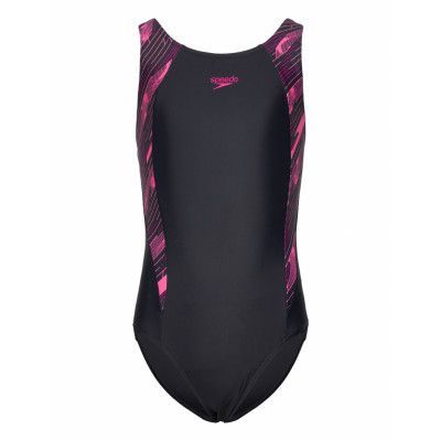Speedo Girls Hyperboom Splice Muscleback Marinblå