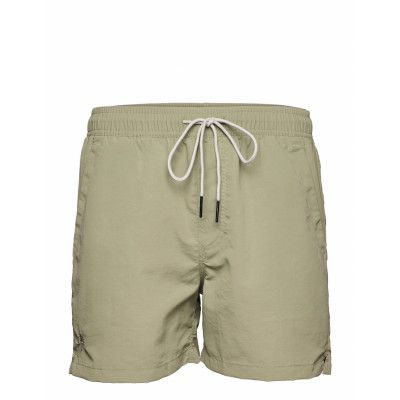 Green Nylon Swim Shorts Badshorts Grön OAS
