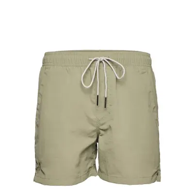 Green Nylon Swim Shorts Badshorts Grön OAS