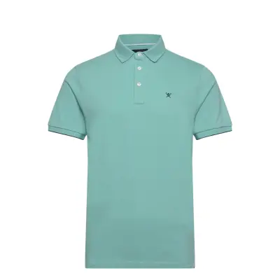 Hackett London Swim Trim Arch Polo - Green - S