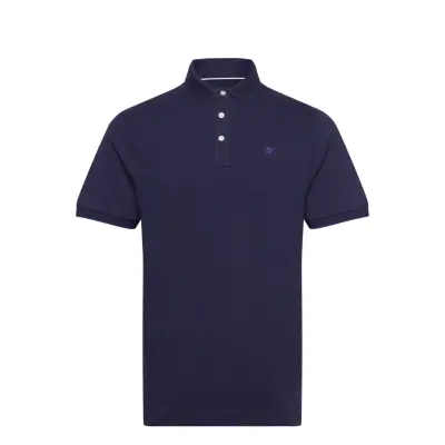 Hackett London Swim Trim Arch Polo Marinblå
