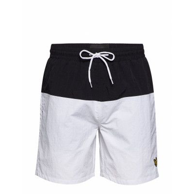 Half Split Swim Short Badshorts Svart Lyle & Scott