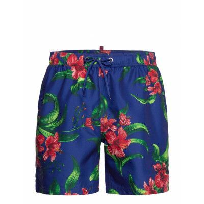 Superdry Hawaiian Print 17 Swim Short Blå