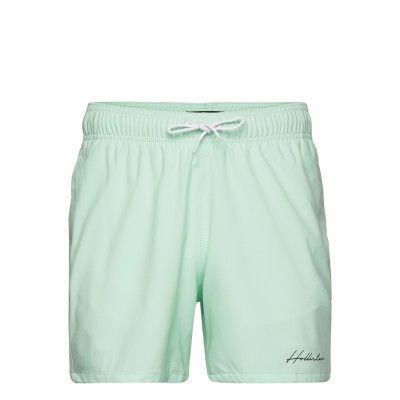 Hco. Guys Swim Badshorts Grön Hollister