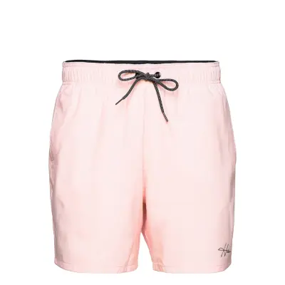 Hco. Guys Swim Badshorts Rosa Hollister