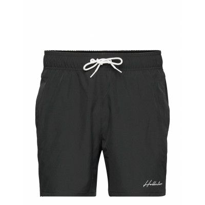 Hco. Guys Swim Badshorts Svart Hollister