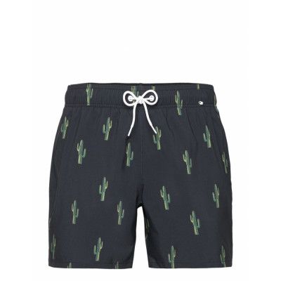 Hco. Guys Swim Badshorts Svart Hollister