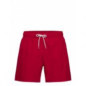 Hco. Guys Swim Shorts Casual Red Hollister