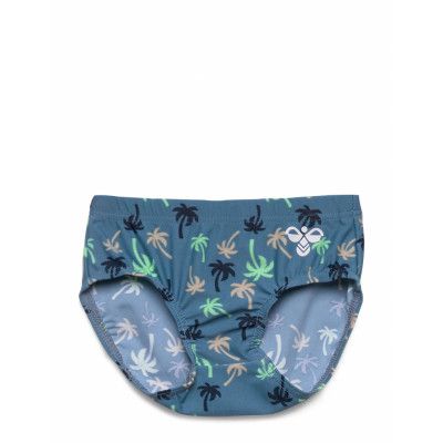 Hmlbeach Swim Pants Swimwear Nappie Briefs Blå Hummel