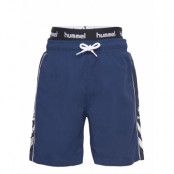 Hmlblake Board Shorts *Villkorat Erbjudande Badshorts Blå Hummel