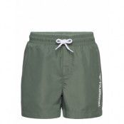 Hmlbondi Board Shorts *Villkorat Erbjudande Badshorts Grön Hummel