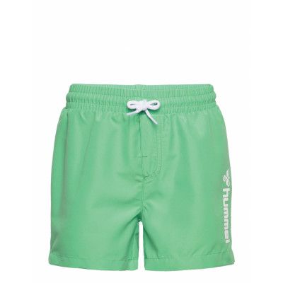 Hmlbondi Board Shorts *Villkorat Erbjudande Badshorts Grön Hummel