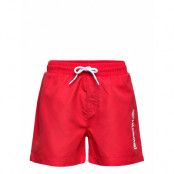 Hmlbondi Board Shorts *Villkorat Erbjudande Badshorts Röd Hummel