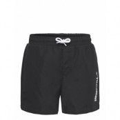 Hmlbondi Board Shorts *Villkorat Erbjudande Badshorts Svart Hummel