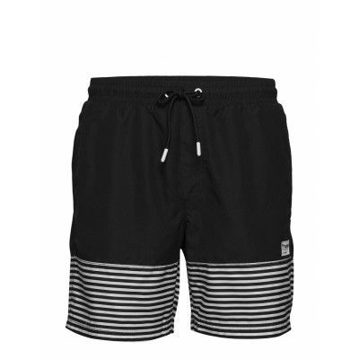 Hmlchase Board Shorts Badshorts Svart Hummel