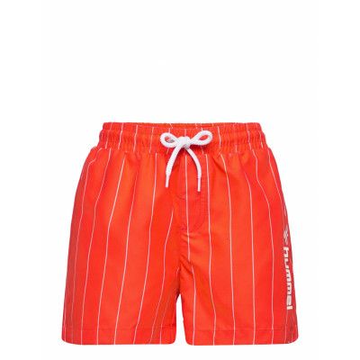 Hmlchill Board Shorts Badshorts Röd Hummel