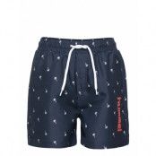 Hmlchill Board Shorts Badshorts Svart Hummel