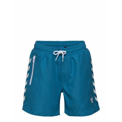 Hmldelta Board Shorts Badshorts Blå Hummel