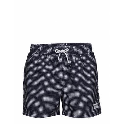 Hmlhudson Board Shorts Badshorts Blå Hummel