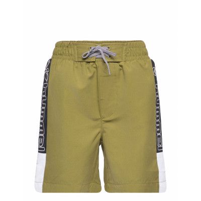 Hmlmanu Board Shorts Badshorts Multi/mönstrad Hummel