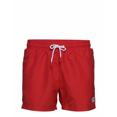 Hmlrence Board Shorts Badshorts Röd Hummel