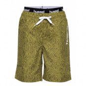 Hmlrio Board Shorts Badshorts Grön Hummel