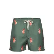 Honolulu Swim Shorts Badshorts Grön OAS