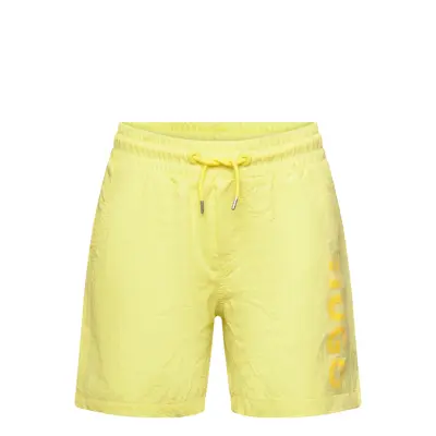 Hugo Kids Swim Shorts - Yellow - 176