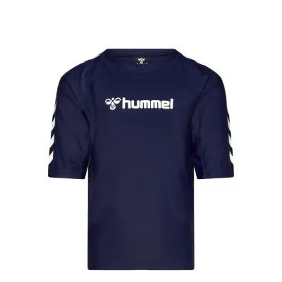 Hummel Hmlfiji Swim Tee Marinblå