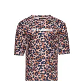 Hummel Hmllucia Swim Tee Brun